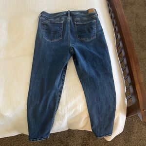 American Eagle super high rise jegging - no distressing size 18 short